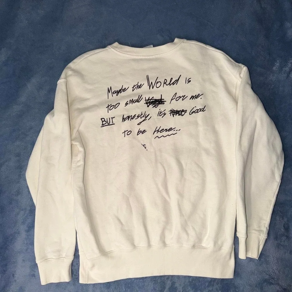 Zara Whatever Anytime Crewneck Sweatshirt